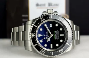 Sports Watches | Deep Diving Professional Watches | Sant Blanc ROLEX Stainless Steel Deepsea SeaDweller Blue Gradient James Cameron Dial Model 126660