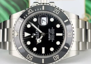 Diving Professional Watches | Sant Blanc ROLEX Stainless Steel Submariner 41 Black Dial with Card Model 126610LN