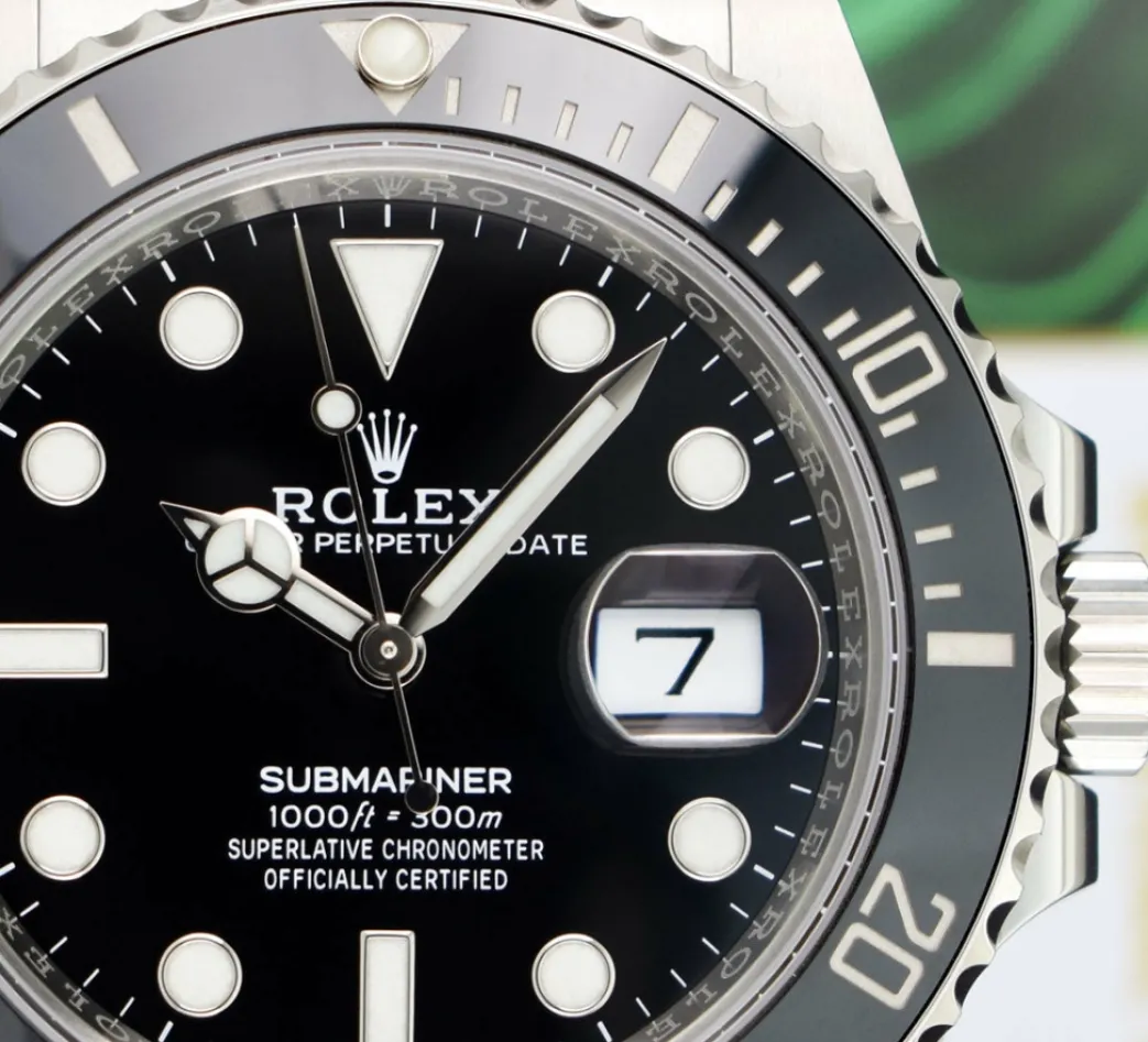 rolex_stainless_steel_sub_6.webp Diving Professional Watches | Sant Blanc ROLEX Stainless Steel Submariner 41 Black Dial with Card Model 126610LN