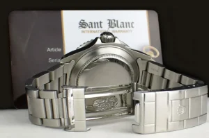 Diving Professional Watches | Men's Watches | Sant Blanc ROLEX Vintage 40mm Stainless Submariner Green Bezel Kermit Model 16610