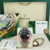 Pilots Professional Watches | Sant Blanc ROLEX Vintage Stainless Steel GMT Master II Black & Red "Coke" Bezel SEL Model 16710