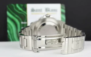 Pilots Professional Watches | Sant Blanc ROLEX Vintage Stainless Steel GMT Master II Black & Red 