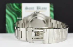 Pilots Professional Watches | Sant Blanc ROLEX Vintage Stainless Steel GMT Master II Black Bezel Black Dial SEL Model 16710