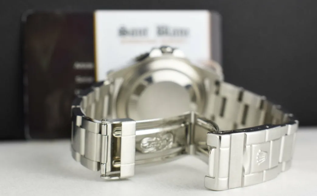 vintage_stainless_steel_g_4.webp Pilots Professional Watches | Sant Blanc Vintage Stainless Steel GMT Master II Coke Bezel SEL Model 16710