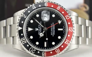 Pilots Professional Watches | Sant Blanc Vintage Stainless Steel GMT Master II Coke Bezel SEL Model 16710