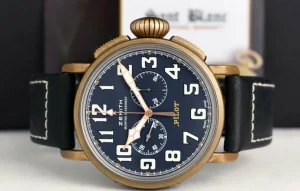 Men's Watches | Sant Blanc ZENITH 45mm Bronze Pilot Type 20 Extra Special Blue Dial Model 29.2430.4069/57.C808