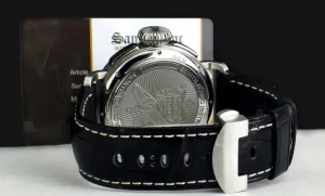 Men's Watches | Sant Blanc ZENITH 48mm Stainless Steel Pilot Montre D'Aeronef Type 20 Annual Calendar Black Dial Model 03.2430.4054/21.C721